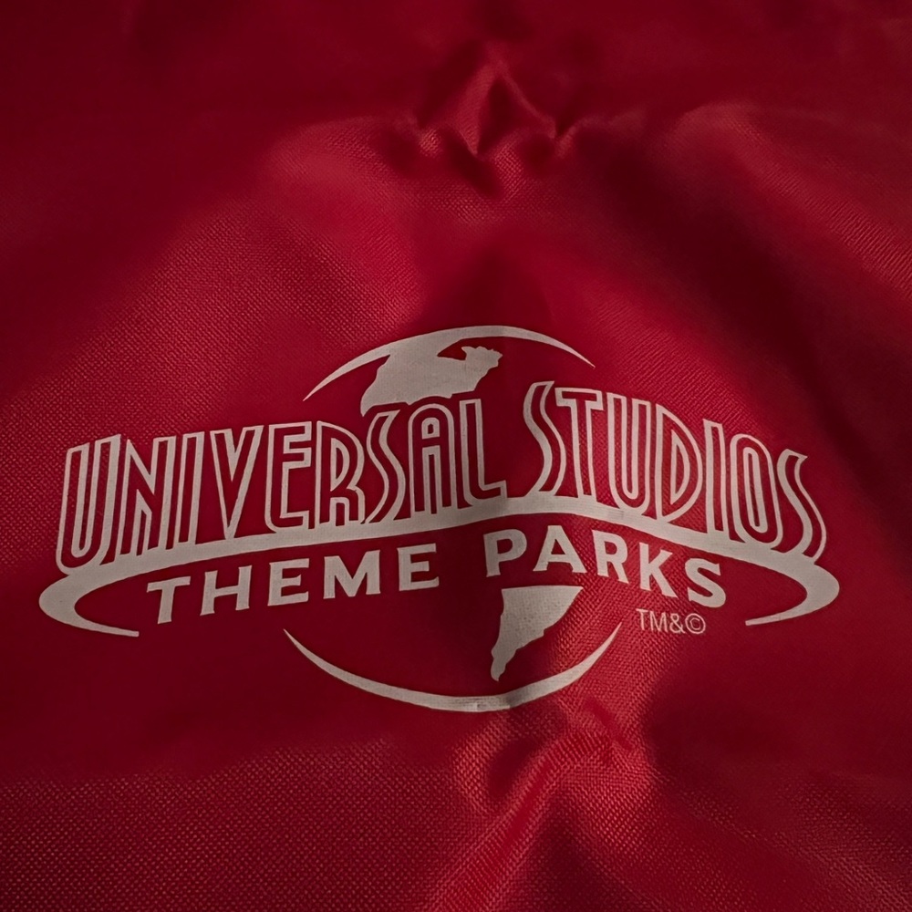 Universal Studios Theme Parks - Red Drawstring Ba… - image 6
